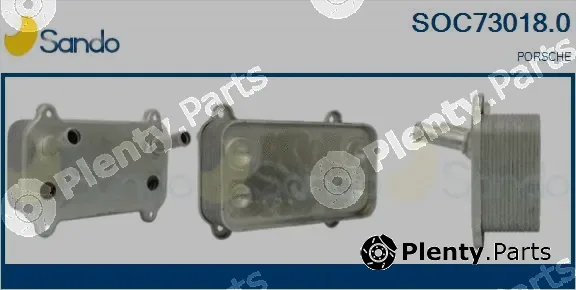 Sando SOC73018.0 — Oil Cooler, engine oil