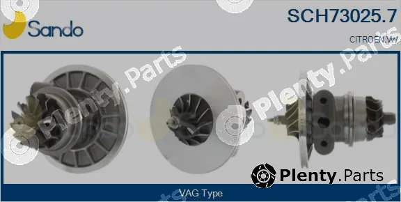 Sando SCH73025.7 — Core assembly, turbocharger