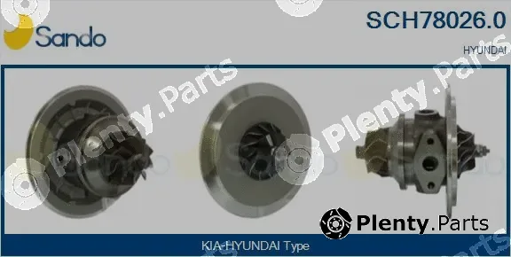 Sando SCH78026.0 — Core assembly, turbocharger