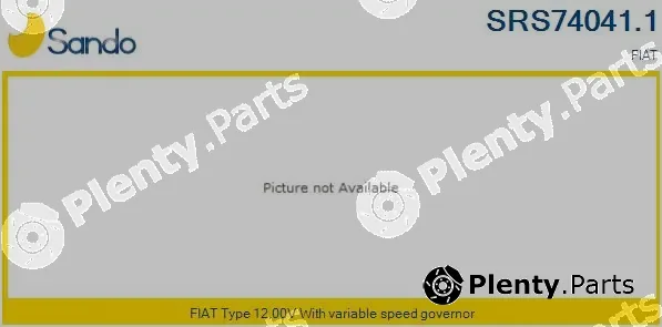Sando SRS74041.1 — Series resistor, electric motor (radiator fan)