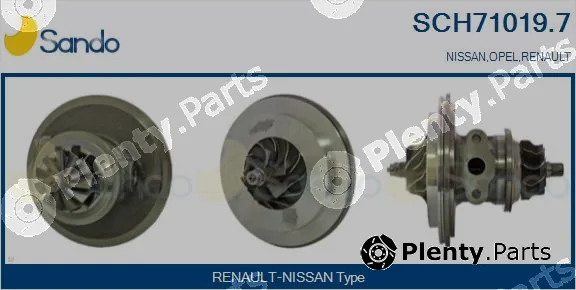 Sando SCH71019.7 — Core assembly, turbocharger