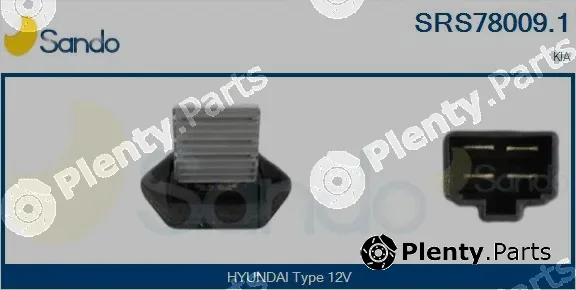 Sando SRS78009.1 — Resistor, interior blower