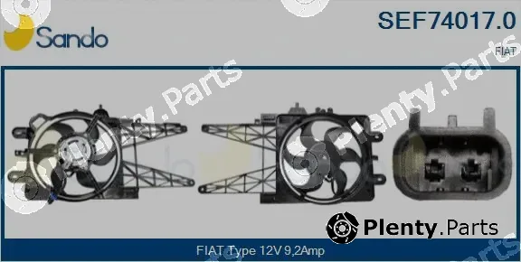 Sando SEF74017.0 — Electric Motor, radiator fan
