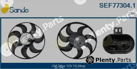 Sando SEF77304.1 — Fan, engine cooling