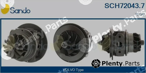 Sando SCH72043.7 — Core assembly, turbocharger