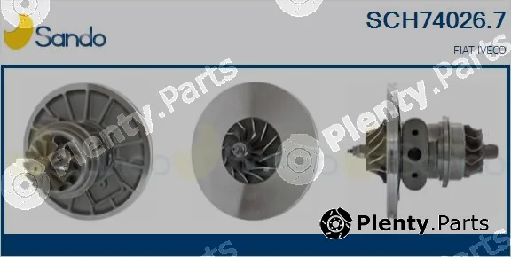 Sando SCH74026.7 — Core assembly, turbocharger