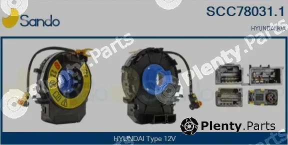 Sando SCC78031.1 — Clockspring, airbag
