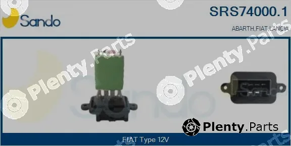 Sando SRS74000.1 — Resistor, interior blower