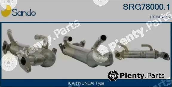 Sando SRG78000.1 — Cooler, exhaust gas recirculation