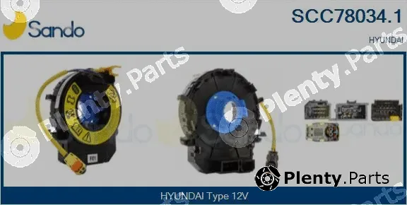 Sando SCC78034.1 — Clockspring, airbag