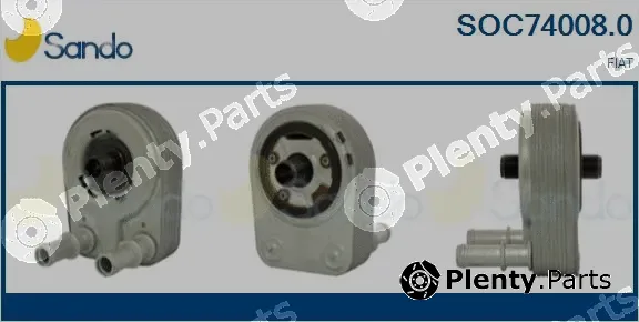 Sando SOC74008.0 — Oil Cooler, engine oil