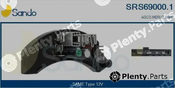 Sando SRS69000.1 — Resistor, interior blower