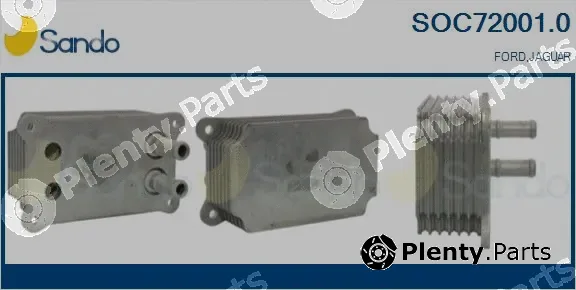 Sando SOC72001.0 — Oil Cooler, engine oil