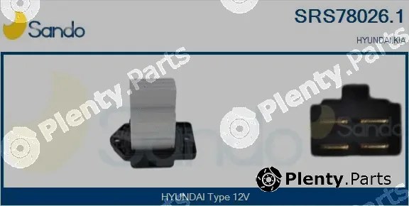 Sando SRS78026.1 — Resistor, interior blower
