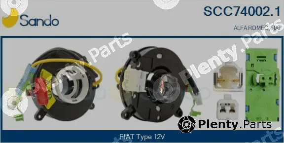 Sando SCC74002.1 — Clockspring, airbag