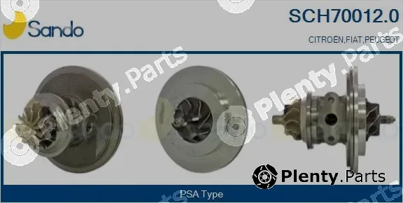 Sando SCH70012.0 — Core assembly, turbocharger