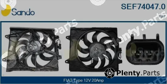 Sando SEF74047.0 — Electric Motor, radiator fan