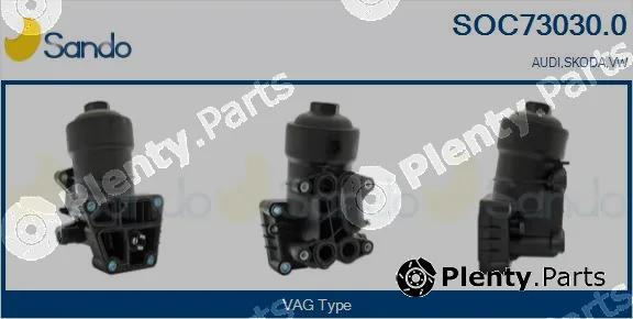 Sando SOC73030.0 — Oil Cooler, engine oil