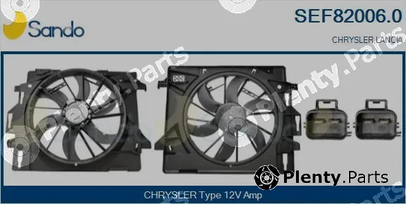 Sando SEF82006.0 — Electric Motor, radiator fan