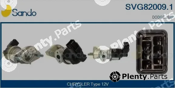 Sando SVG82009.1 — EGR Valve
