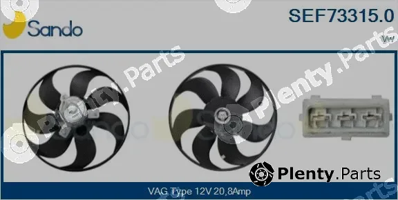 Sando SEF73315.0 — Fan, engine cooling