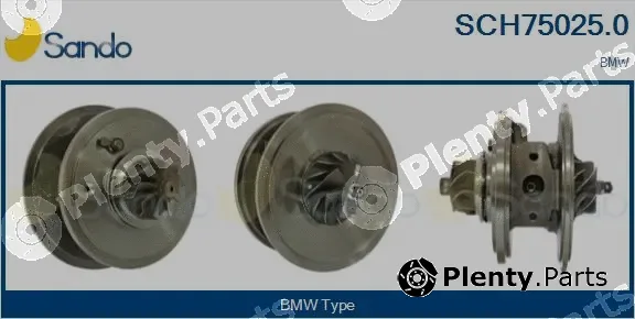 Sando SCH75025.0 — Core assembly, turbocharger