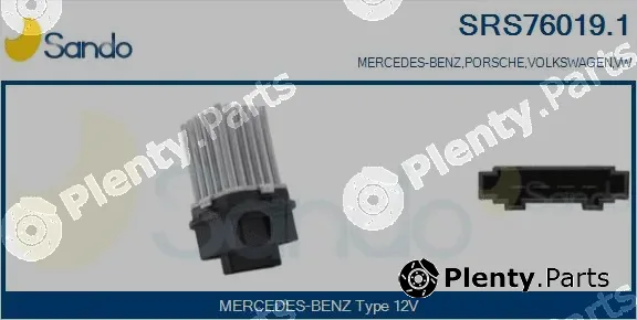Sando SRS76019.1 — Resistor, interior blower