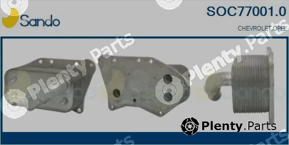 Sando SOC77001.0 — Oil Cooler, engine oil