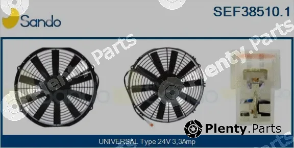 Sando SEF38510.1 — Electric Motor, radiator fan