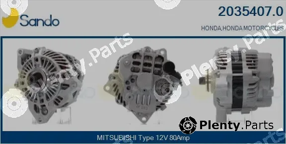 Sando 2035407.0 — Alternator