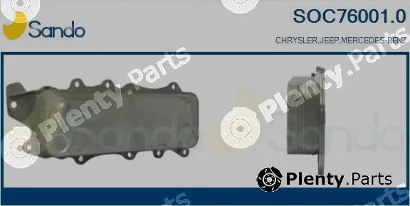 Sando SOC76001.0 — Oil Cooler, engine oil