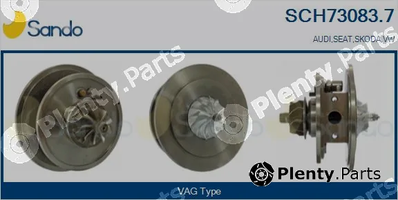 Sando SCH73083.7 — Core assembly, turbocharger