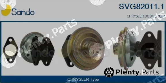 Sando SVG82011.1 — EGR Valve