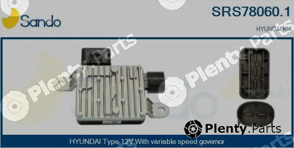 Sando SRS78060.1 — Series resistor, electric motor (radiator fan)