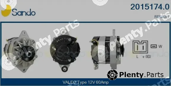 Sando 2015174.0 — Alternator