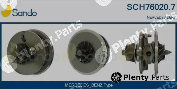 Sando SCH76020.7 — Core assembly, turbocharger