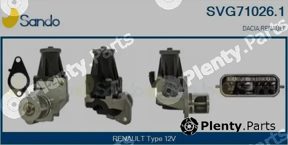Sando SVG71026.1 — EGR Valve