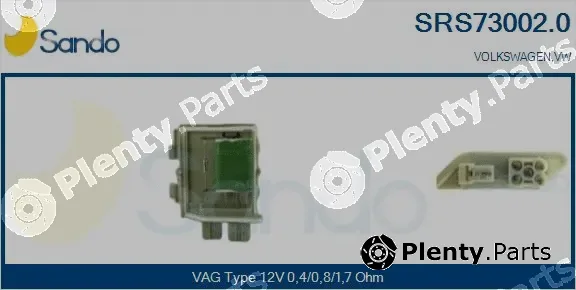 Sando SRS73002.0 — Resistor, interior blower