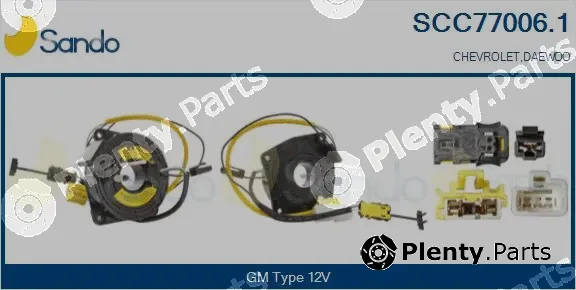 Sando SCC77006.1 — Clockspring, airbag
