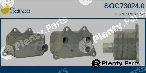 Sando SOC73024.0 — Oil Cooler, engine oil