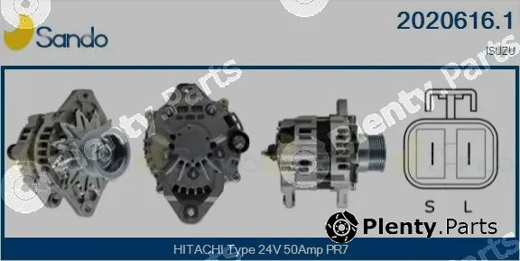 Sando 2020616.1 — Alternator