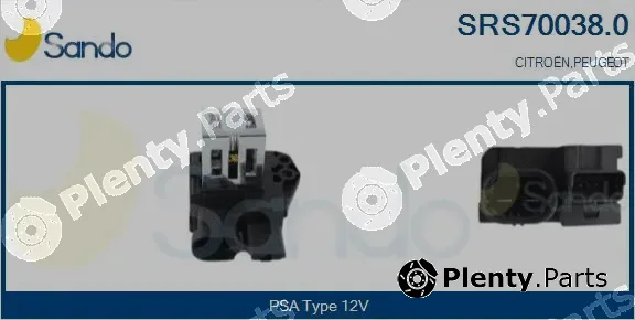 Sando SRS70038.0 — Series resistor, electric motor (radiator fan)