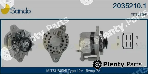 Sando 2035210.1 — Alternator