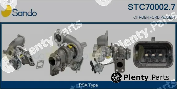 Sando STC70002.7 — Charger, charging (supercharged/turbocharged)