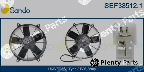 Sando SEF38512.1 — Electric Motor, radiator fan