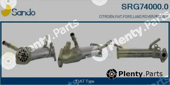 Sando SRG74000.0 — Cooler, exhaust gas recirculation