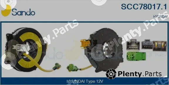 Sando SCC78017.1 — Clockspring, airbag