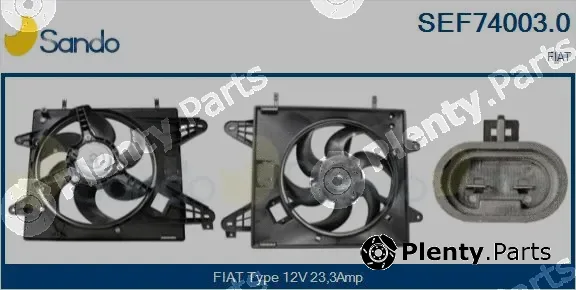 Sando SEF74003.0 — Electric Motor, radiator fan