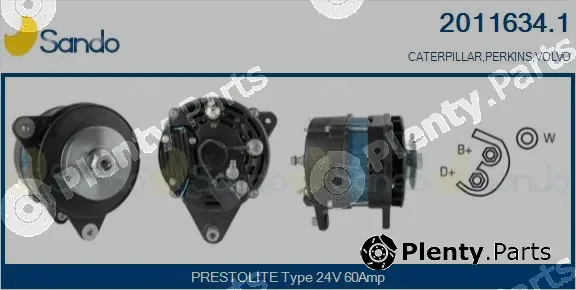 Sando 2011634.1 — Alternator