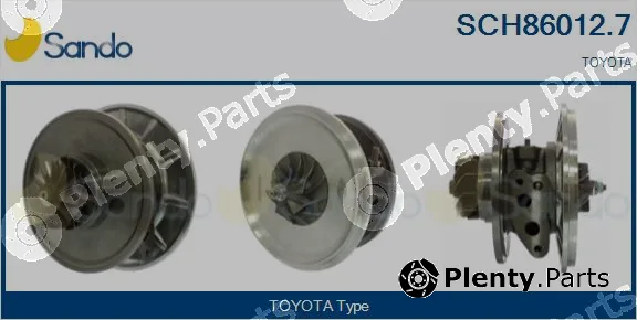 Sando SCH86012.7 — Core assembly, turbocharger
